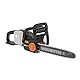 WORX WG385E.9 NITRO Akku Kettensäge 40V(2x20V) - bürstenloser Motor - automatische Kettenspannung & Kettenschmierung - 40cm Schnittlänge - 18m/s Schnittgeschwindigkeit - ohne Akku & Ladegerät