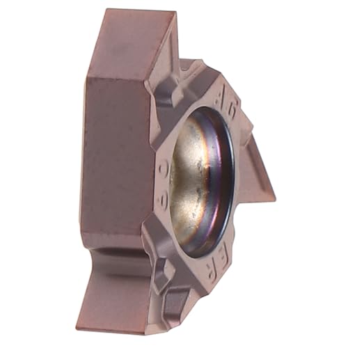 PRETYZOOM Insert Filetage En Acier Inoxydable 16er Ag60 Vp15 Outil Tournage Cnc Pour Filetage Interne Et Externe Plaquettes De Coupe Indexables Pour Usinage Acier Inox Lot Pour Travail Industriel