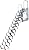 TECHTONGDA 9.8ft Attic Stairs 12 Steps Wall-Mounted Folding Stair, Black Attic Extension Ladder Pull Down Attic Stairs with Armrests, Al-Mg Alloy Material