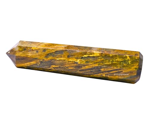 Image of Crystal Heaven Nellite Crystal Tower Obelisk Point For Chakra, Healing And Balancing - Aaa Grade Original Certified Gemstone Agate For Reiki Meditation Yoga Spiritual (3-4 Inches)