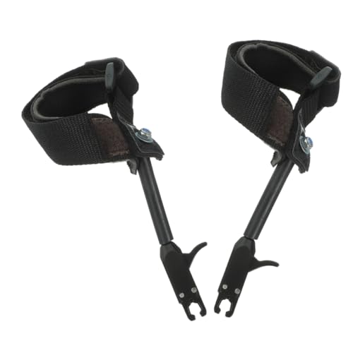WOONEKY 2pcs Sturdy Release Tool Wrist Strap for Compound Comfortable Grip for Accurate Shooting Device for Equipment
