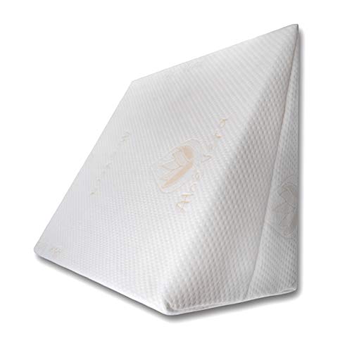 PEKITAS Cojín Lectura Cama Sofá Sujeción Espalda 50x30x44 cm Ergonómico Funda Lavable