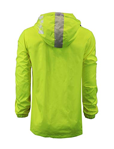 Image of Screenshotbrand Lightweight Hooded Water Resistant Windbreaker - Zip-up Fashion Map Print Rain Jacket