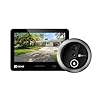 EZVIZ 4K Judas de Porte Camera Surveillance,Visiophone Connecté Interphone Vidéo, Écran Tactile 5,5, Reconnaissance Faciale IA,Détection Humaine PIR, Audio Bidirectionnel, Batterie 7100mAh, EP4 Argent