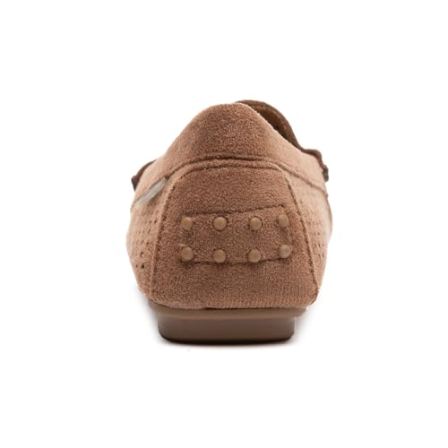 Image of Bernal Women's Non-Slip Penny Loafers - All-Day Comfort Flat Driving Shoes for Work Office & Casual Walking