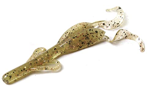 Zoom Bait Baby Brush Hog Bait-Pack of 12 (Houdini, 5 1/2-Inch)