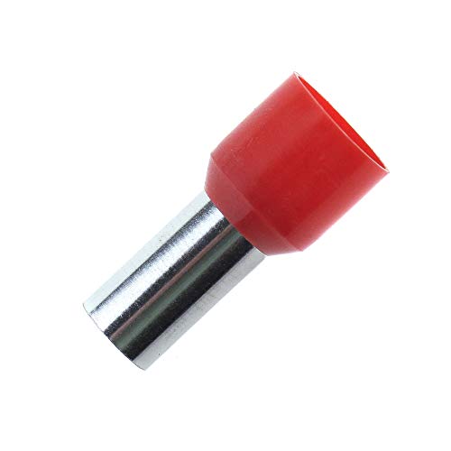 SeKi ISO 35.0 mm² Red Insulated Cable End Ferrules 35 mm² Professional Quality Pack of 50, 35mm² - Image 2