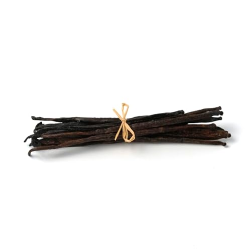 Vanilla Bean Kings 10 Madagascar - Whole Extract Grade B Pods for Baking, Homemade Extract, Brewing, Coffee, Cooking