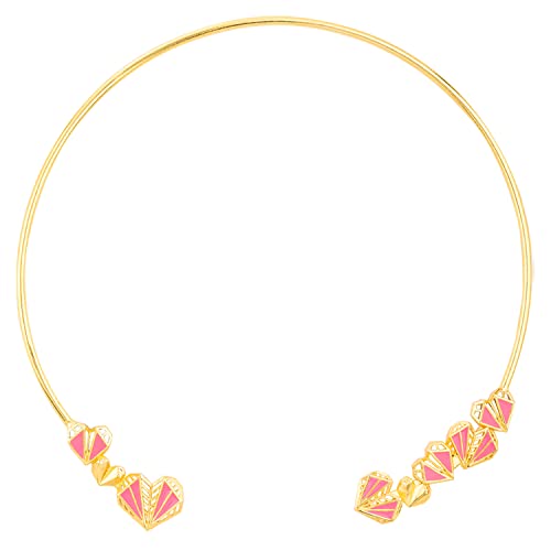 Geometric Motifs Open Style Necklace