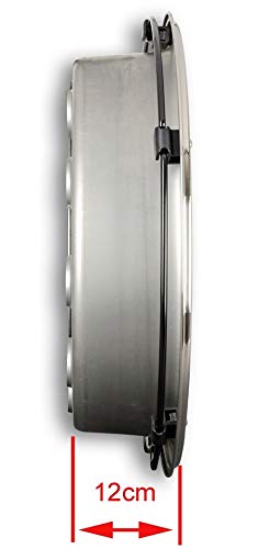 Trupa Lot 2 Enjoliveurs Plats 22,5" Acier Inox V2A – Essieu Arrière Camion, Remorque, Camping-Car