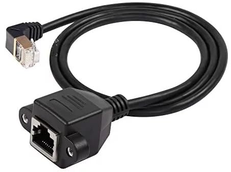 H-its Kabel : ( 60 CM Down Not Right/Left Angle Cable Ethernet Cable RJ45 Right Angle UTP Network Cable Patch Cord 90 Degree Lan Cables for Laptop Router TV BOX RJ45 (B09VYWS96D) Amazon Price History, Amazon Price Tracker