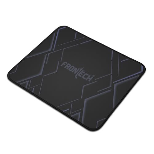 Image of FRONTECH Premium Computer Mouse Pad - 260mm x 210mm x 3mm | Anti-Slip Rubber Base | Water-Resistant | Micro-Textured Surface with Stitched Edges (MSP-0061 Purple)