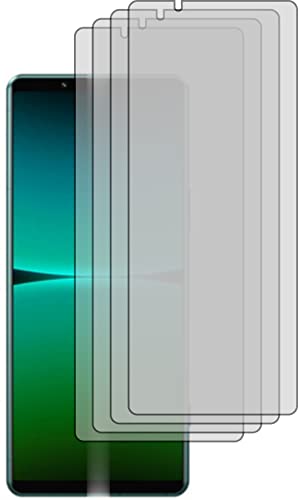 4ProTec Lot de 4 films de protection d'écran mat pour Sony Xperia 5 IV