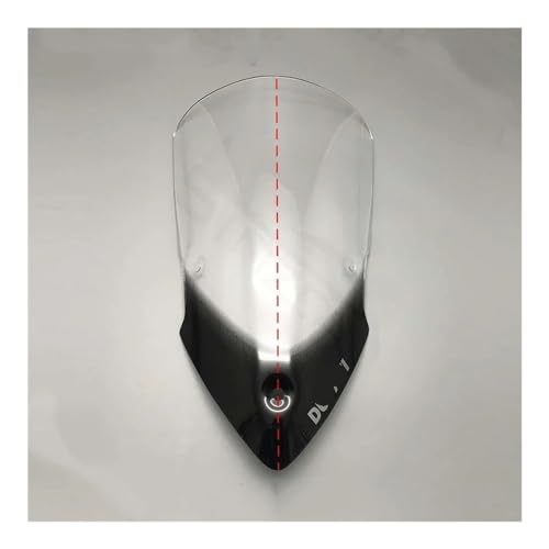 Vent déflecteur moto dégradé pare-brise Multistrada MTS950 1200 1260