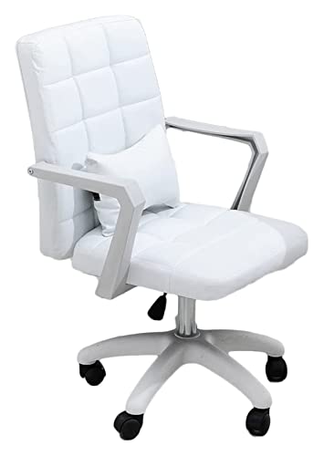 Chaise de jeu ergonomique blanche avec dossier réglable