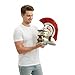 SZCO Supplies Crest Roman Centurion Helmet, red/ bronze, one size (910978)
