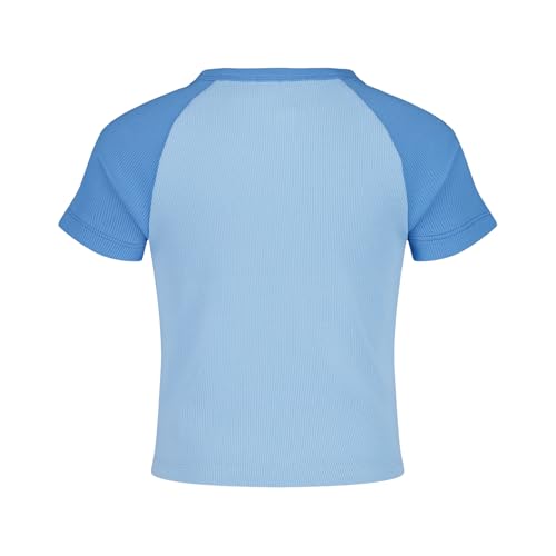 Image of Roxy Girls' Short Sleeve Snug Fit Ribbed Tee, Crew Neck Graphic T-Shirt, Soft & Comfortable