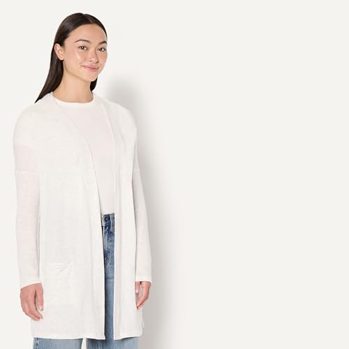Image of Amazon Essentials Women's Relaxed-Fit Ultra-Lightweight Open-Front Cardigan