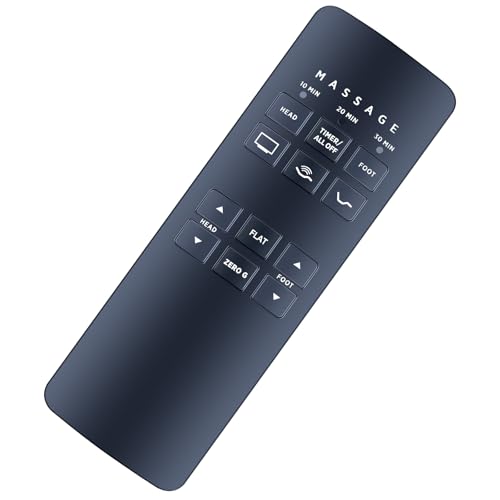 ZWP RF258B Replacement Remote Control fit for Serta Motion Perfect 2.0 258B 75310 Adjustable Bed Remote