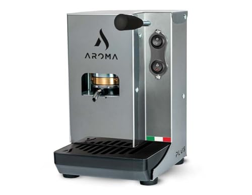 PRESSIACIALDA REGOLABILE: Scegliete la giusta pressione per ogni tipologia di cialda e grammatura. Per un caffè sempre perfetto.