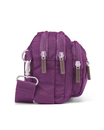 Image of biaggi Flexmates Convertible Anti-Theft Crossbody Bag for Women | Lightweight On-The-Go Travel Organizer, RFID Blocking