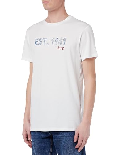Jeep T-Shirt Homme anti-déformation pour un confort durable