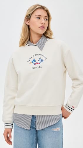 Levi's Women's Graphic Heritage Sport Crew Sweatshirt2