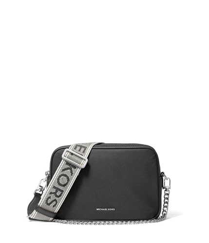 Image of Michael Kors Bryant Medium Double Zip Chain Camera Crossbody Bag