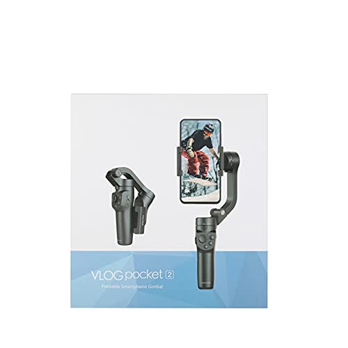 Cardán para teléfono con poste extensible SCRUBY Vlog Pocket 2 y rotación automática suave 4