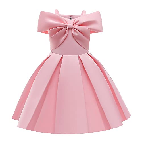 Cichic Elegant Girls Dress Special Occasion Satin Gowns for 2-10Years Kid