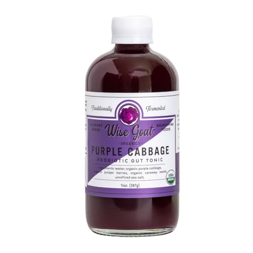Gut Health Probiotic Tonic - Raw Organic Fermented Drink “Purple