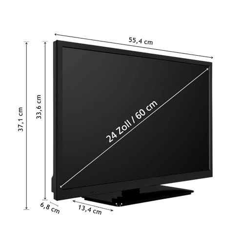 Gelhard GTV2452I Smart TV 24 Zoll DVB/S/S2/T2/C, DVD, USB, 12V 230 Volt WLAN – Bild 3