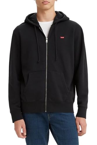 Levi's Core Zip Up Erkek Hoodie Erkek Hoodie Siyah M