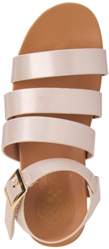 Image of Vince Camuto Girls' Sandals - Open Toe Summer Dress Shoes Strappy Platform Sandals with Adjustable Ankle Strap