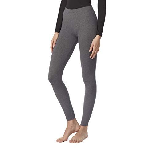32 DEGREES Womens Cozy Heat Baselayer Legging, Heather Charcoal, XLarge