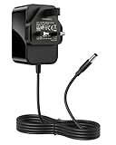 12V2A Power Supply Adapter, AC 100-240V 50/60Hz To DC 12V 24W Converter Charger, 5.5mm x 2.1mm UK Plug For LED Strip Lights, CCTV Camera, Audio/Video, Router, Security Camera, Monitors, Keyboards - Image 1