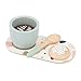 Janod - Italian Coffee - 13 FSC Wood Accessories - Imitation Toy - Children's Coffee Set - FSC Wooden Toy - From 2 Years, J06630, Small