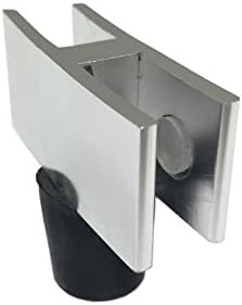 Miniatura 3 de Parabrisas redondo para fogatas de vidrio Greatroom para exteriores, vidrio templado, incluye abrazaderas de vidrio con patas de goma