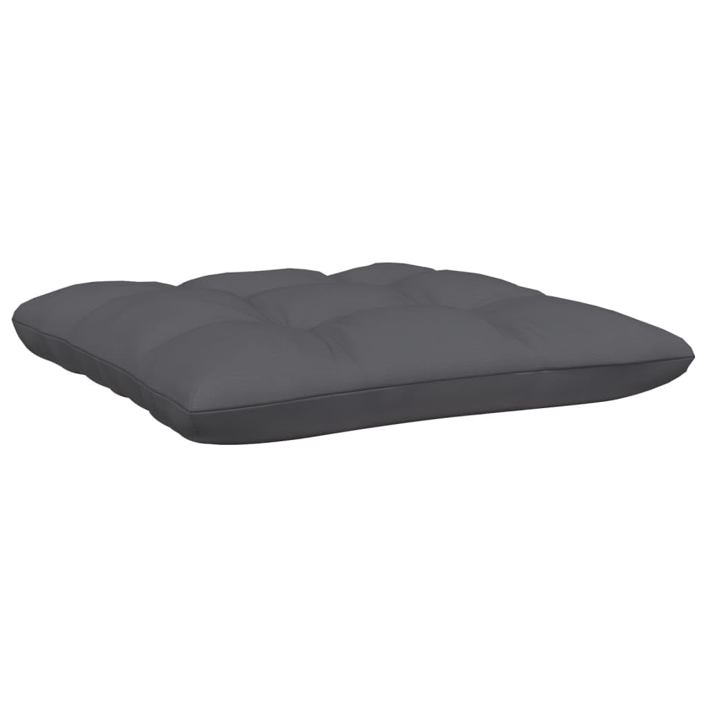 Générique Salon de Jardin Modulable 9 Pièces en Bois de Pin Massif avec Coussins Anthracite – Ensemble Canapé d'angle, Central et Table pour Terrasse, Jardin, Balcon | Confortable et Design