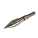 Yeseje100 Grain Archery Field Points Stainless Steel Arrow Bullt ponts with Arrow Pedesta for Target Practice (12 Pack) (5/16-100gr)