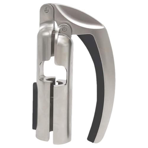 Wezalget Apribottiglie per champagne, apribottiglie per champagne, estrattore in sughero con manico ergonomico, per uso domestico o da