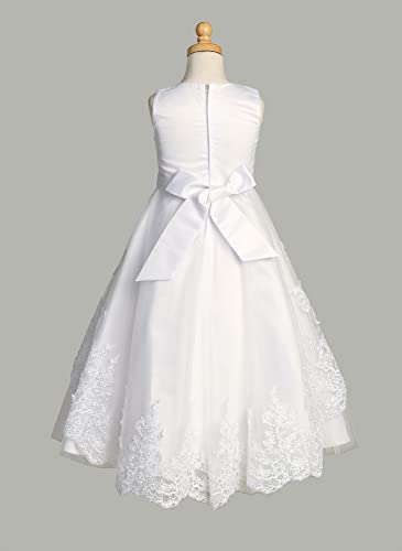 Pink Princess First Communion Dress for Girls - 1st Holy Communion Dresses - White Baptism LDS Vestidos Primera Comunion4