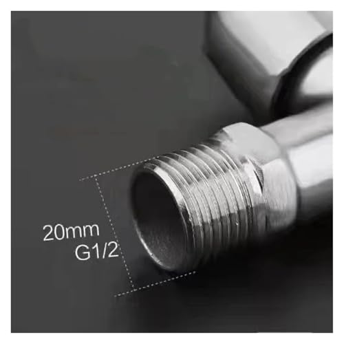 Robinet double commande en acier inoxydable avec une sur deux sorties pratiques 1/2" - 5