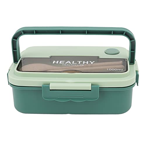 ANKROYU Plastic Lunch Box with Separate Compartments