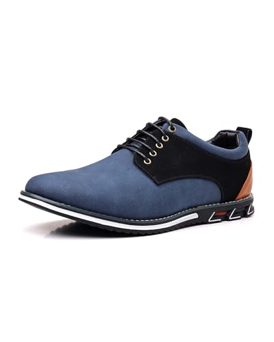 Men's Casual Dress Shoes Comfortable Oxford Shoes Business Formal Derby Sneakers