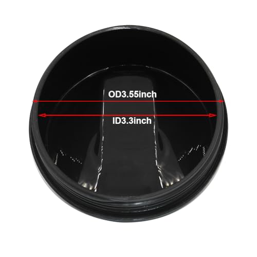 Anbige 2 Packs Replacement Parts Cup with lid, Compatible with Nutri Ninja Blenders BL480 BL482 BL642 NN102 BL682 BL450 BL2013 (2 12oz cup with lid)