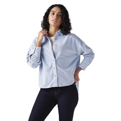 Image of Levi's Women's Solid Relaxed Fit Shirt