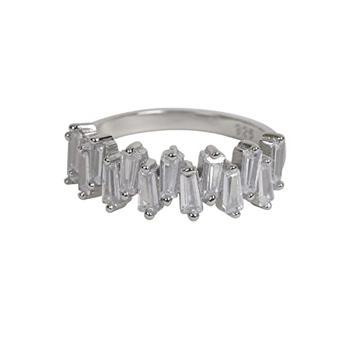 Image of 925 sterling silver rings pure silver diamond ring women Chandi Ki Ring