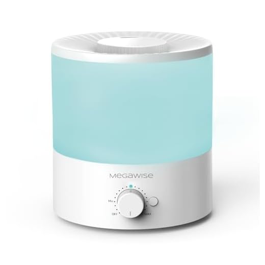 MegaWise Ultrasonic Cool Mist Humidifier SK7620 - 1.5L Capacity, Whisper-Quiet Operation, Adjustable Mist Output, Auto Shut-Off - Ideal for Home, Office, Baby Room, and Bedroom