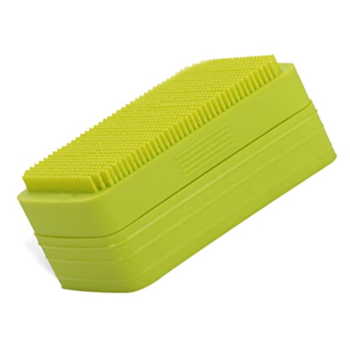 Ciieeo Silicone Soap Dish 2-in-1 Soap Box Lid Stand Soap Case Lid for Bathroom Home Hotel